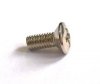 Screw nickel raised M3x8